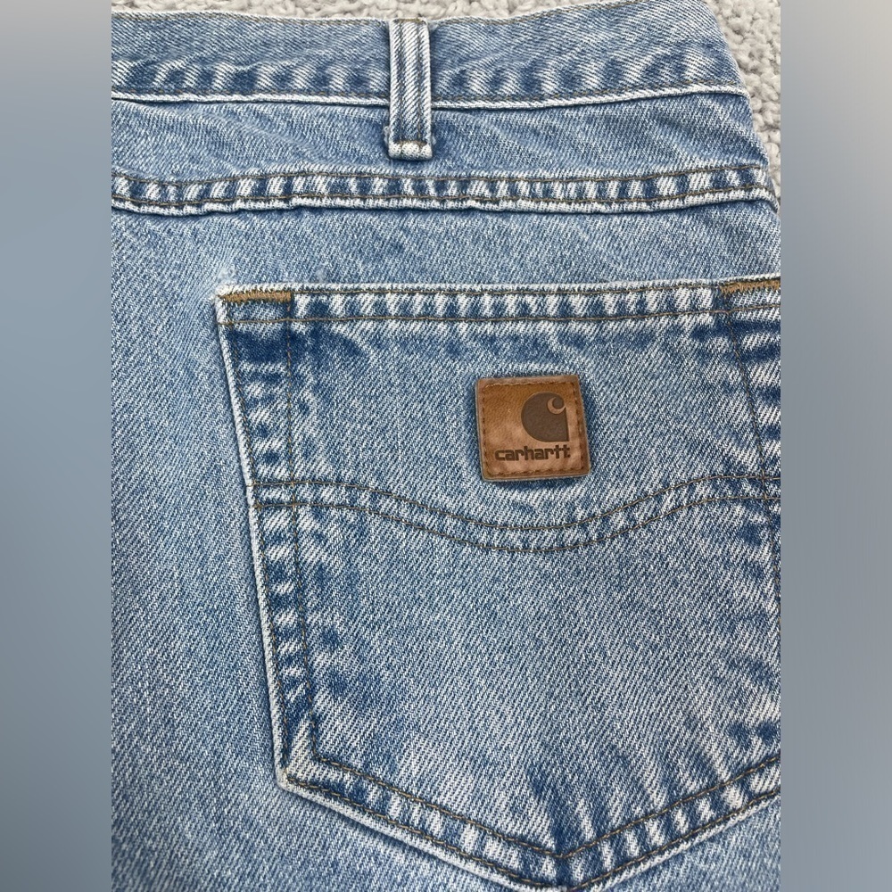 Carhartt Jeans Mens 40 x 32 Traditional Fit Work Utility Country Streetwear - Picture 4 of 5